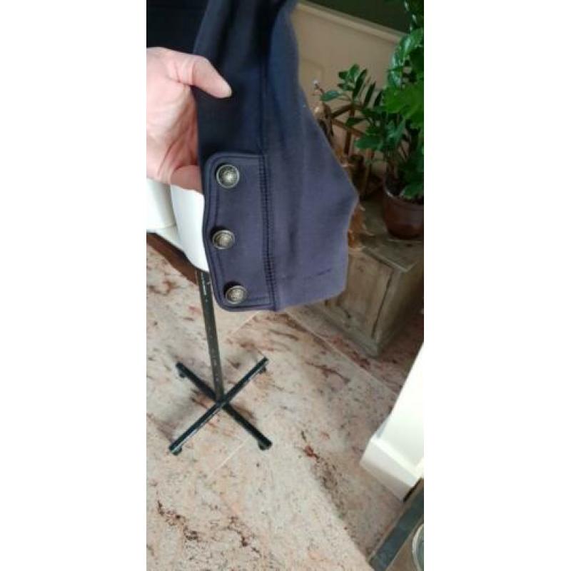 ZGAN mooie blauwe Van Der Mark zomerjasje mt S 36, jas blauw
