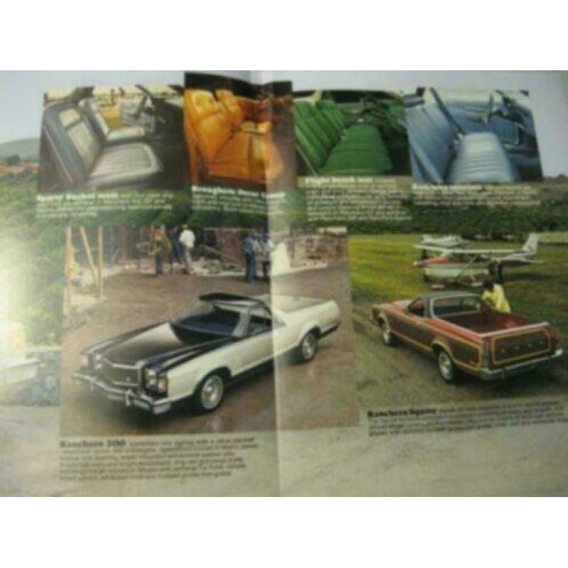 1977 Ford Ranchero Brochure USA