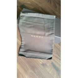 Gucci ballerina's zwart met logo maat 39 1/2 ALS NIEUW