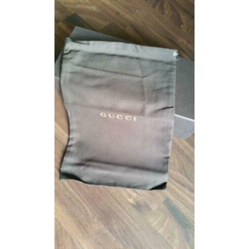 Gucci ballerina's zwart met logo maat 39 1/2 ALS NIEUW