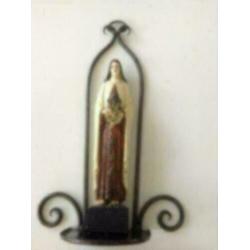 4 x Brocante bijzondere Religieus beeld heilige Theresia