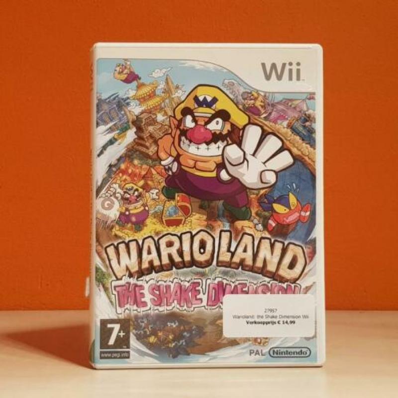 Wario land the Shake Dimension Wii || Nu voor €14.99