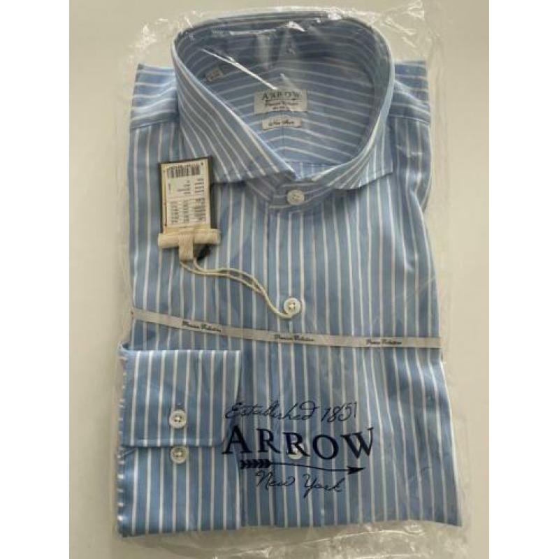 4 x Arrow Dresshirts Maat 40 Regular Fit! (gratis verzenden)