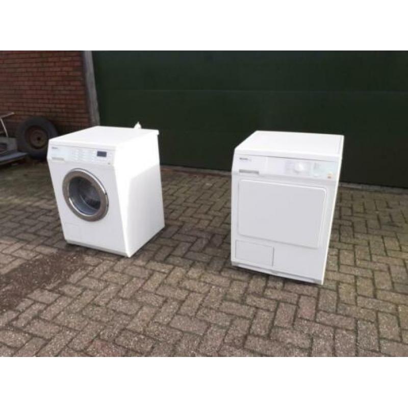 miele wasmachine en wasdroger