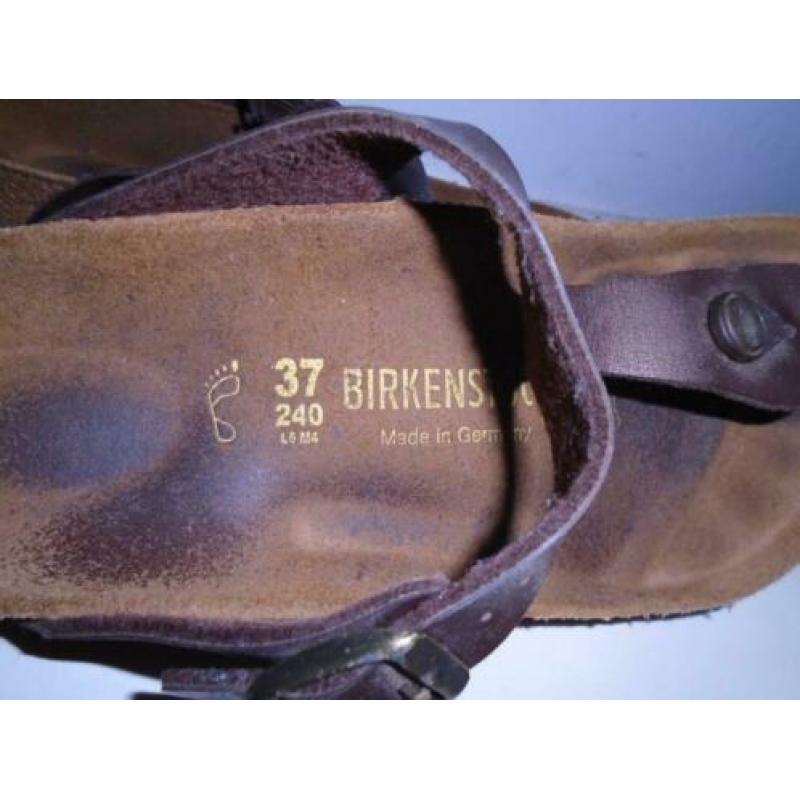 Echte BirkenStock Birkenstocks Slippers maat 37 Bronz ZGAN