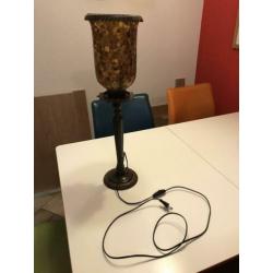 Schemerlamp met glasmozaiek kap
