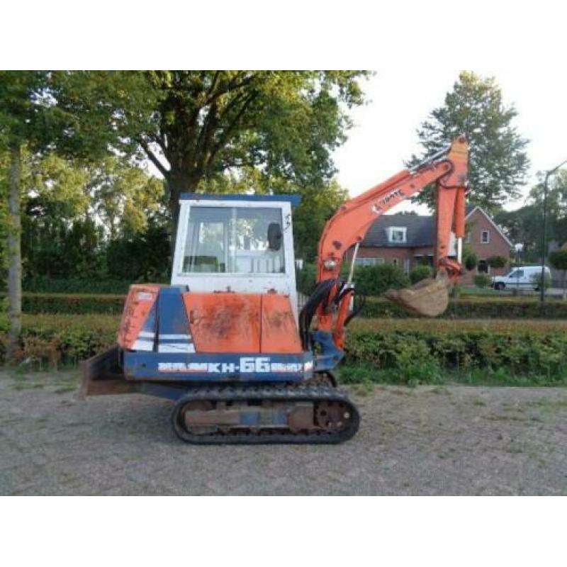 Te koop kubota KH66 minigraver/graafmachine