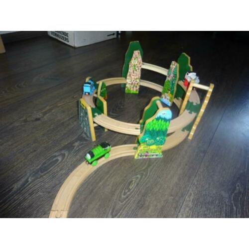 thomas de trein houten draaicirkel set