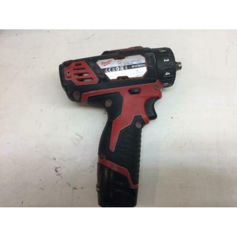 Milwaukee M12 BDDX accu schroefklopboormachine 12V Li-ion