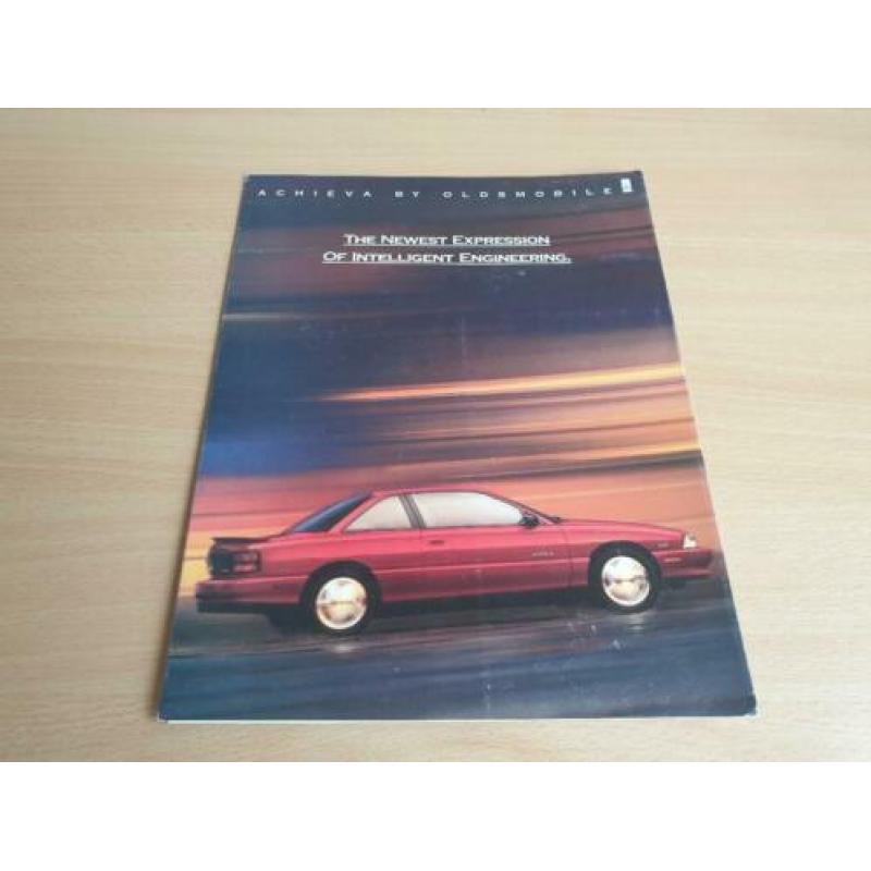 Folder Oldsmobile Achieva, 1992