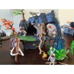 Playmobil oertijd 5100-5101-5102-5103-5104-5105-4170