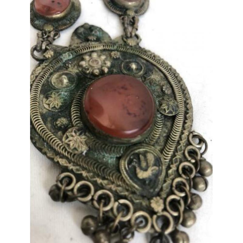 Oude Koper brons ketting.