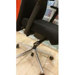 Bureaustoel Rovo XP 4015 S1 zwart Duitse kwaliteit! ZGAN