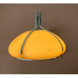 Vintage Harvey Guzzini plafondlamp Quadrifoglio 60s