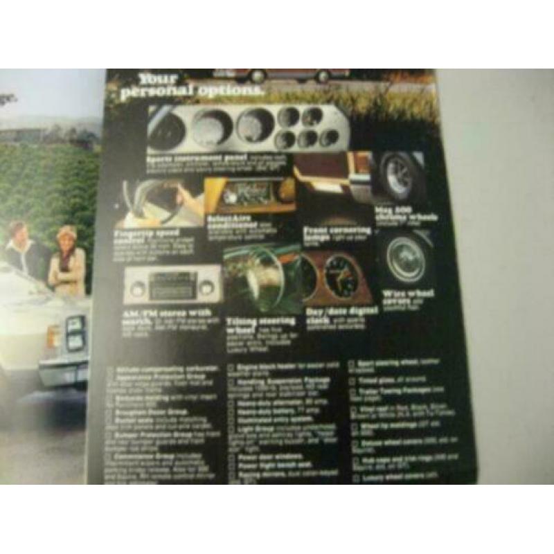 1977 Ford Ranchero Brochure USA