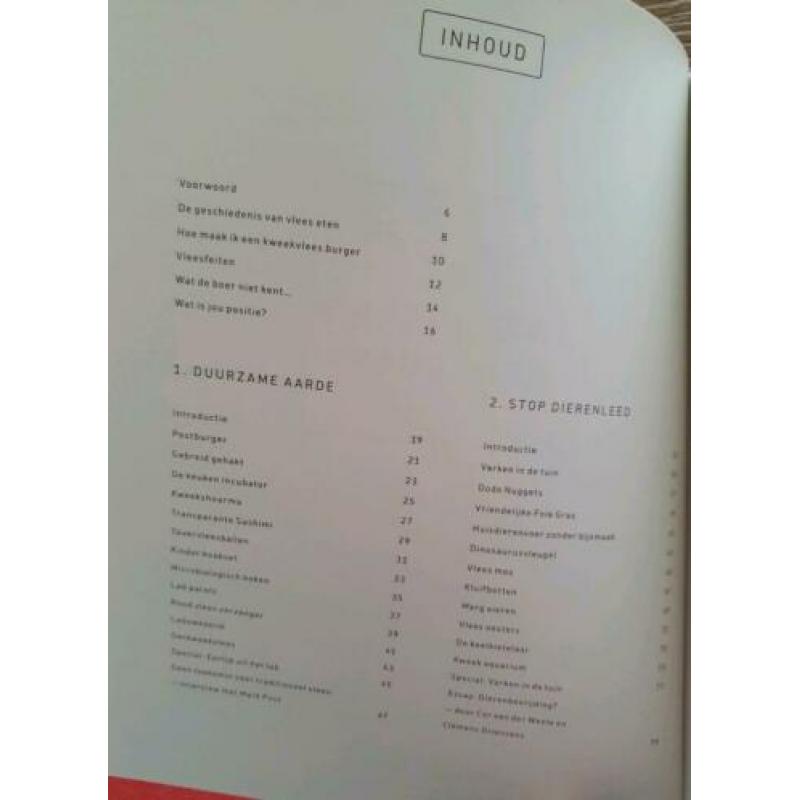 Het kweekvlees kookboek