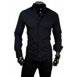NIEUW Italiaans Heren Overhemd - Zwart M t/m 6XL