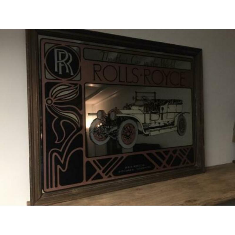 Grote Rolls-Royce spiegel