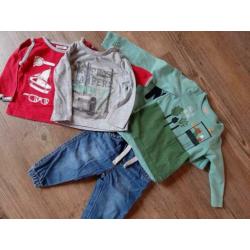 Set jongens maat 68