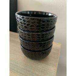 Kleine kom zwart