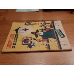 VINTAGE stripalbum Lucky Luke en de rechter