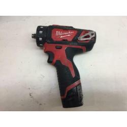 Milwaukee M12 BDDX accu schroefklopboormachine 12V Li-ion