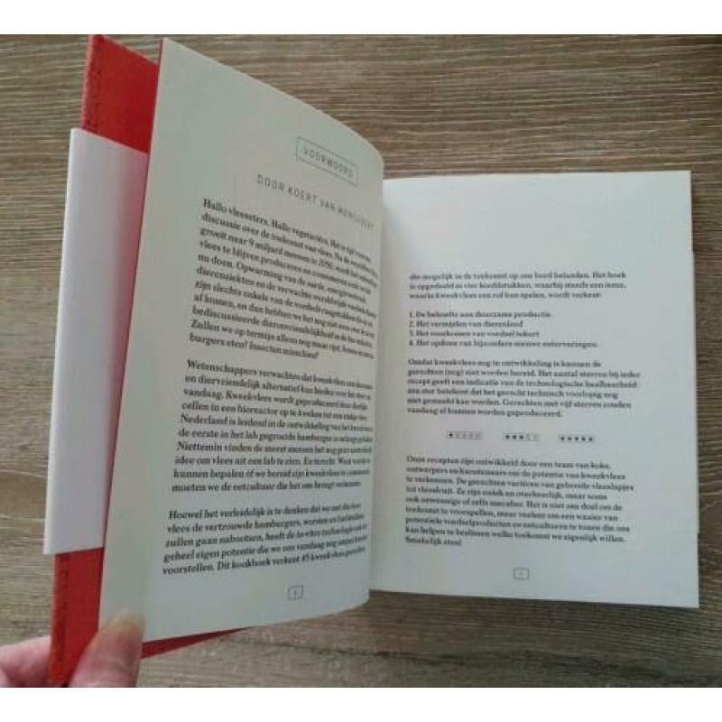 Het kweekvlees kookboek
