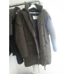 Reunion to blue, brandi, dames parka, armygreen, S, thermo
