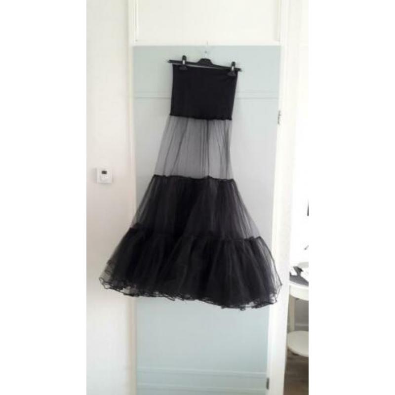Patticoat mooi vol zwart