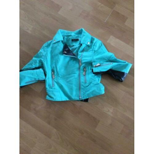 Mintgroen jas/ blazer maat s