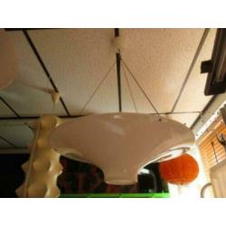 Skyflyer Lokki design Yki Nummi jaren 70 hanglamp 70 cm