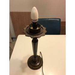 Schemerlamp met glasmozaiek kap