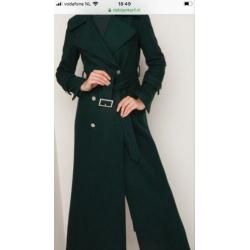 Nieuwe Nikkie Alaska trenchcoat wol met ceintuur maat 34