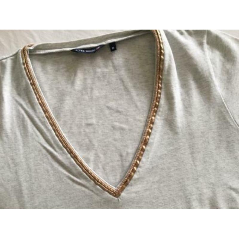 River Woods grijs t-shirt maat m RiverWoods