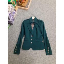 rinasimento blazer groen maat s