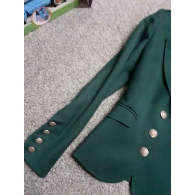 rinasimento blazer groen maat s
