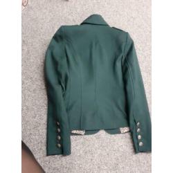 rinasimento blazer groen maat s