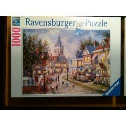 Legpuzzels Ravensburger (2 x) en Schmidt (1 x)