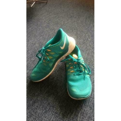 Nike Sport hardloop schoenen blauw 38,5 ZGAN