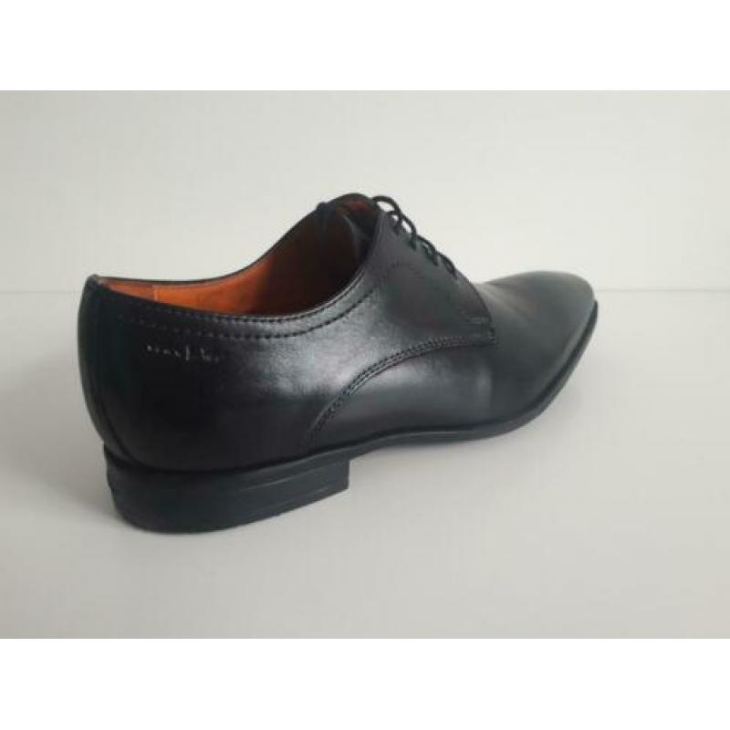 Van lier schoenen zwart, maat 42 (ook bruin paar te koop)