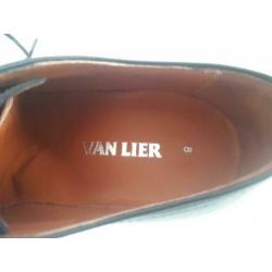 Van lier schoenen zwart, maat 42 (ook bruin paar te koop)