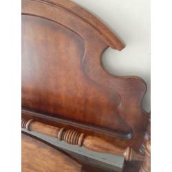 Vintage/Biedermeier/Bedombouw/Ledikant/160/Bed/Hemelbed
