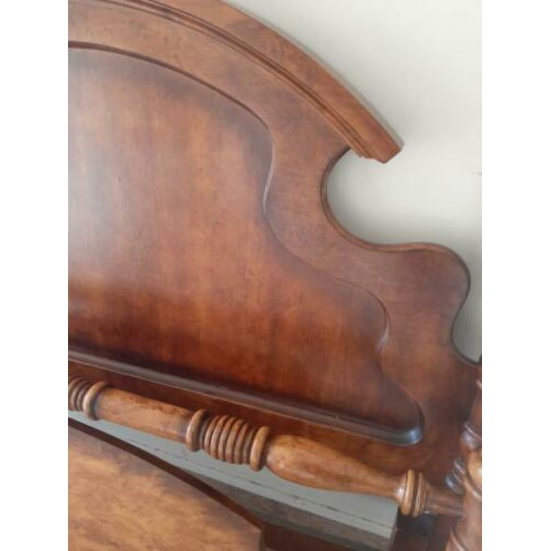 Vintage/Biedermeier/Bedombouw/Ledikant/160/Bed/Hemelbed