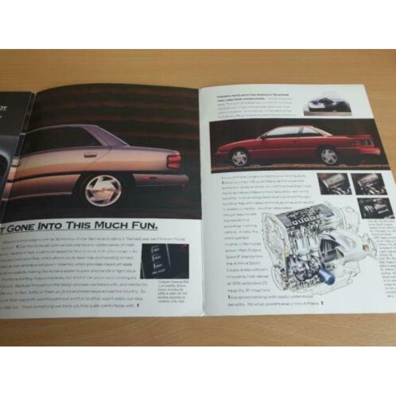 Folder Oldsmobile Achieva, 1992