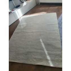Vloerkleed zgan creme wit 160x230
