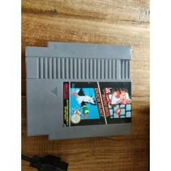nes 8bit met 2 spellen 2 controllers en de zapper