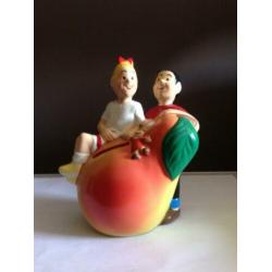 Suske en Wiske spaarpotten Fruitmasters
