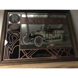 Grote Rolls-Royce spiegel