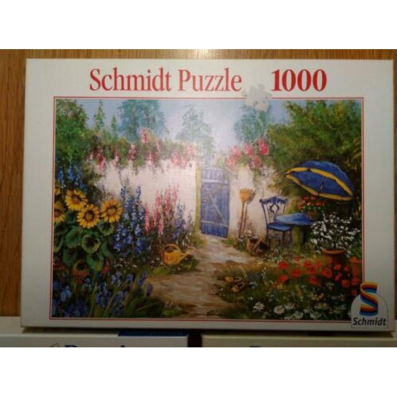 Legpuzzels Ravensburger (2 x) en Schmidt (1 x)