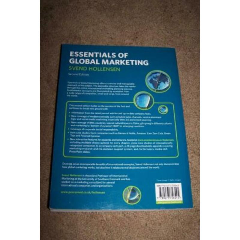 Boek: Essentials of Global Marketing